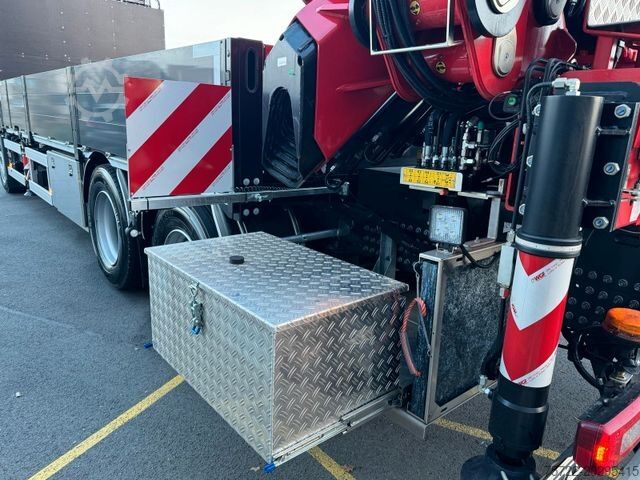 Truck mounted crane VOLVO FH 500 6x2 Container-Pritsche/FASSI 545RA.2.28