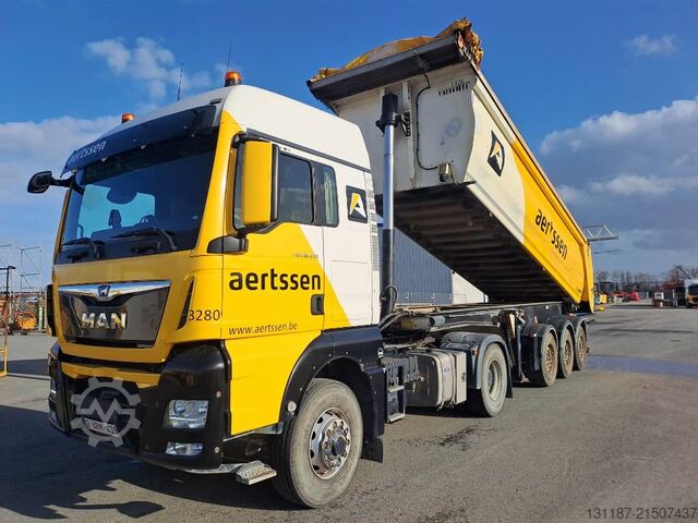 Kipper Stas S300CX + MAN TGX18.470 Hydrodrive