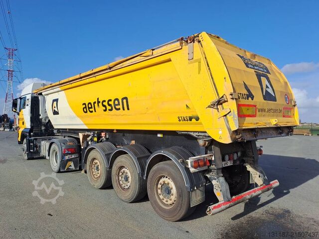 Kipper Stas S300CX + MAN TGX18.470 Hydrodrive