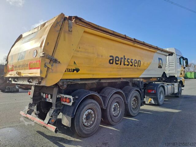 Kipper Stas S300CX + MAN TGX18.470 Hydrodrive