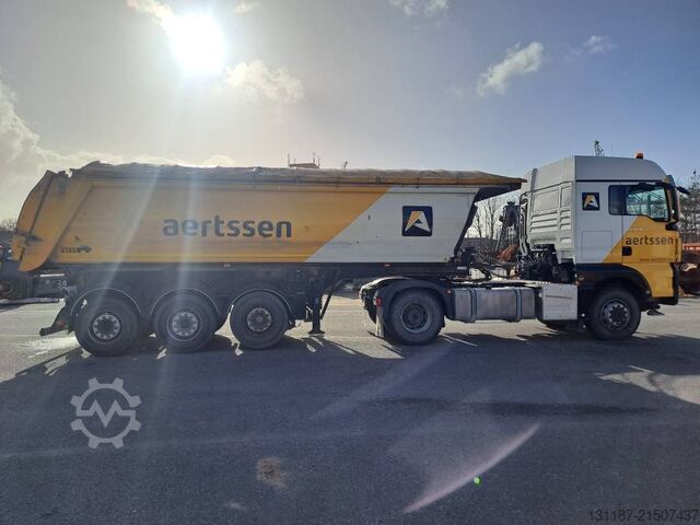 Kipper Stas S300CX + MAN TGX18.470 Hydrodrive