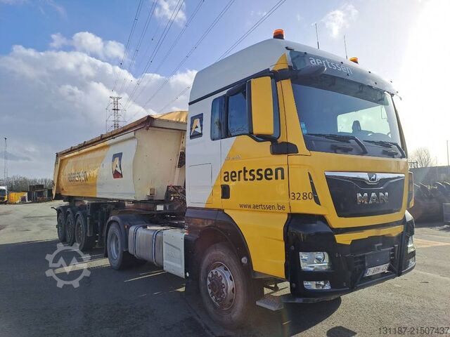 Kipper Stas S300CX + MAN TGX18.470 Hydrodrive