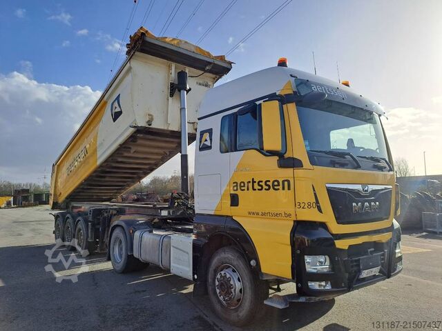 Kipper Stas S300CX + MAN TGX18.470 Hydrodrive