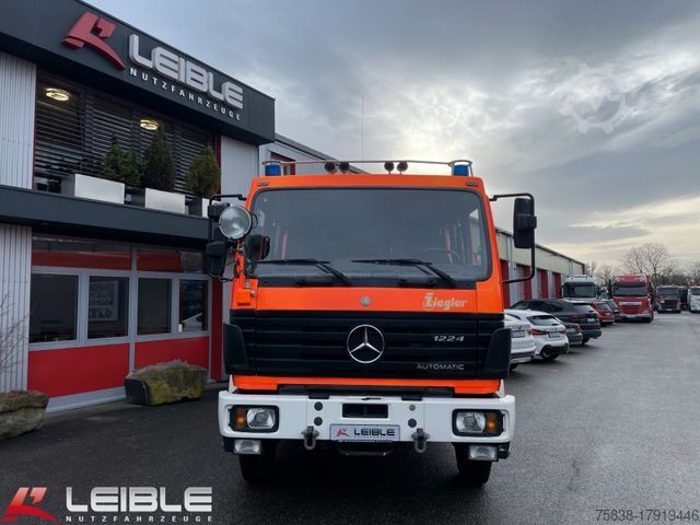 Saugwagen MERCEDES-BENZ 1224 4x4*TLF16/25*Doka*Ziegler Pumpe*Feuerwehr*