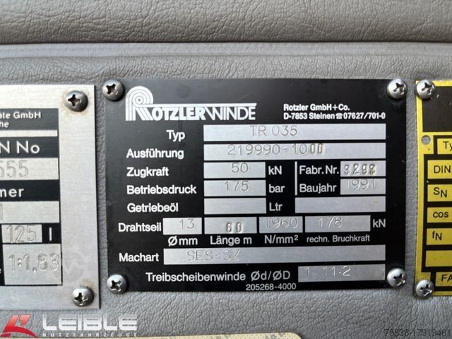 Sonstige MERCEDES-BENZ 1222AF *Rüstwagen*Metz RW2*Generator*Feuerwehr*