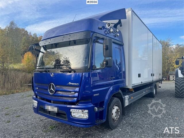 Box body Mercedes-Benz Atego 1530 Box Truck w/ Full Side Opening. 185,000
