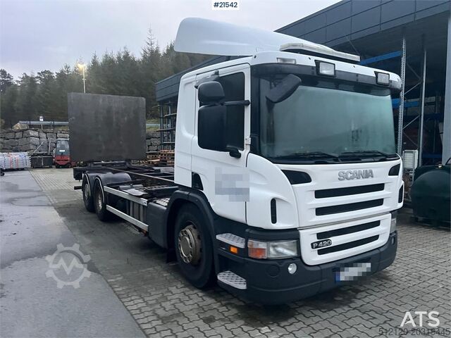 Chassis cab Scania P420 6x2 chassis w/ lift repair object