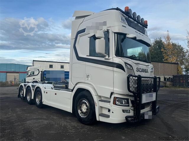 Hook arm system Scania R660 8x4 Hooklift WATCH VIDEO