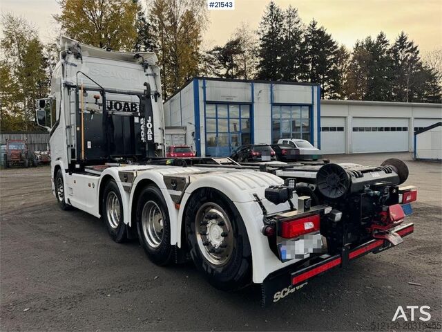 Hook arm system Scania R660 8x4 Hooklift WATCH VIDEO