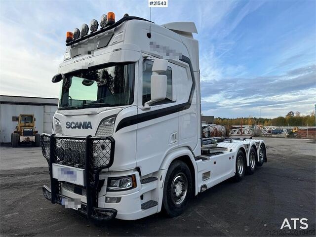 Hook arm system Scania R660 8x4 Hooklift WATCH VIDEO