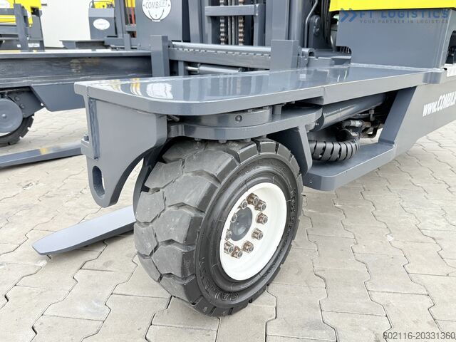 Four-way forklift Combilift C4000 GAS DUPLEX 4600 FREE-LIFT CABIN