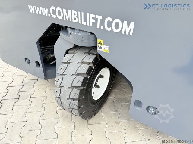 Four-way forklift Combilift C4000 GAS DUPLEX 4600 FREE-LIFT CABIN