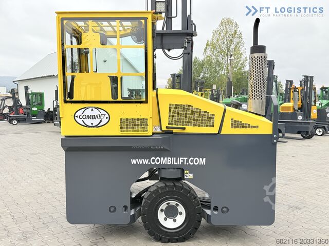 Four-way forklift Combilift C4000 GAS DUPLEX 4600 FREE-LIFT CABIN