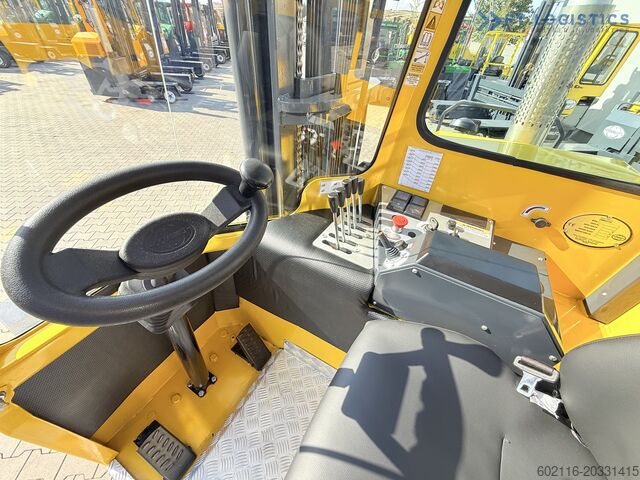 Four-way forklift Combilift C5000XL GAS TRIPLEX 6000 EXTENDABLE FORK