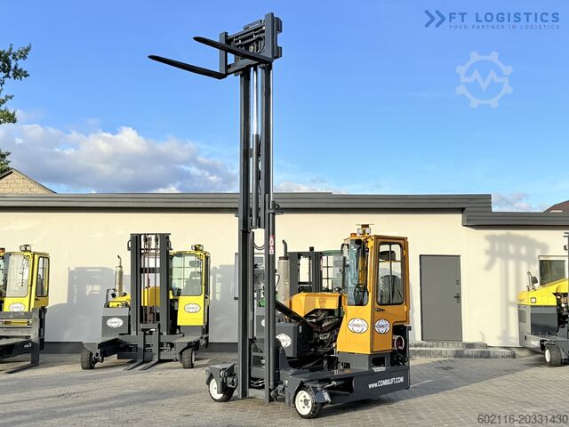 Four-way forklift Combilift C3000 GAS DUPLEX 4500 FREE LIFT CABIN