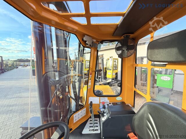 Four-way forklift Combilift C3000 GAS DUPLEX 4500 FREE LIFT CABIN