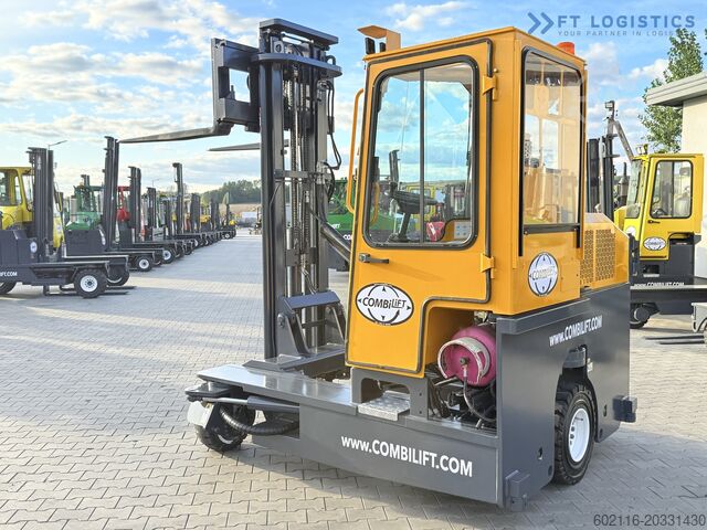 Four-way forklift Combilift C3000 GAS DUPLEX 4500 FREE LIFT CABIN