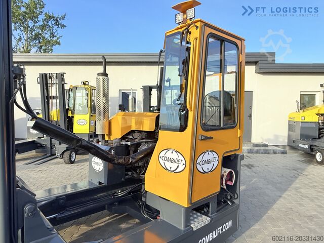 Four-way forklift Combilift C3000 GAS DUPLEX 4500 FREE LIFT CABIN