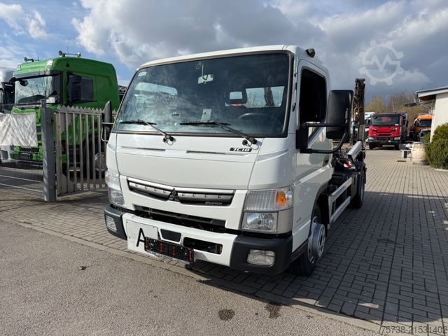 Transporter mit Kipper FUSO Canter 7C18 Absetzkipper VERBREITERBAR/Klima
