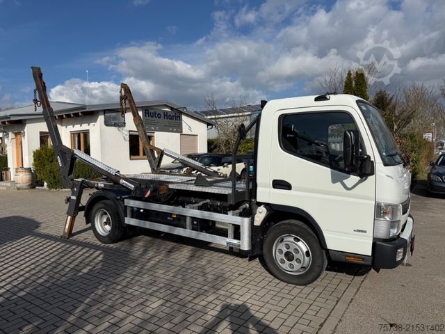 Transporter mit Kipper FUSO Canter 7C18 Absetzkipper VERBREITERBAR/Klima