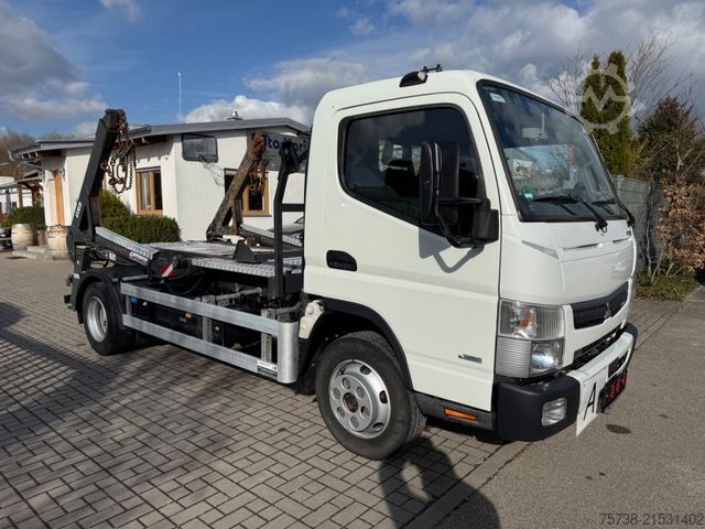 Transporter mit Kipper FUSO Canter 7C18 Absetzkipper VERBREITERBAR/Klima