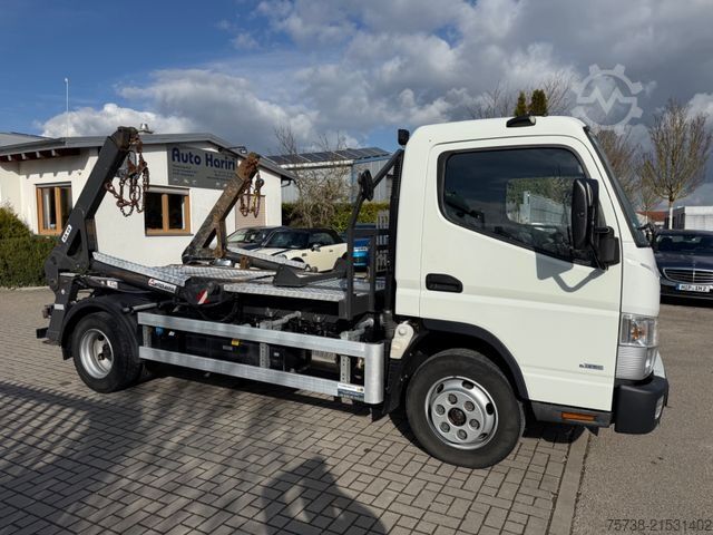 Transporter mit Kipper FUSO Canter 7C18 Absetzkipper VERBREITERBAR/Klima