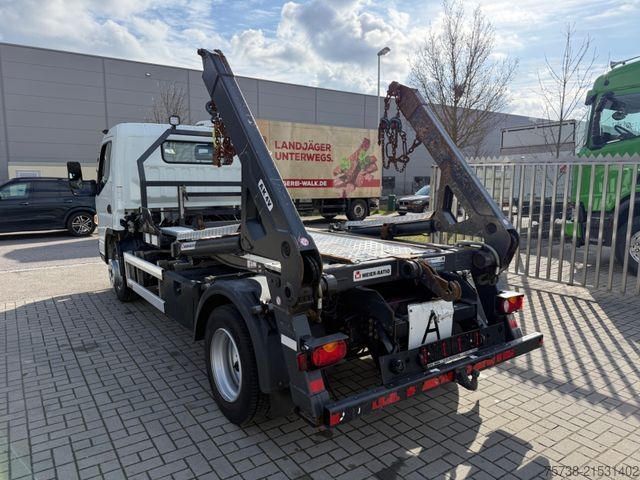 Transporter mit Kipper FUSO Canter 7C18 Absetzkipper VERBREITERBAR/Klima