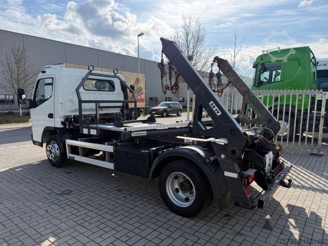 Transporter mit Kipper FUSO Canter 7C18 Absetzkipper VERBREITERBAR/Klima
