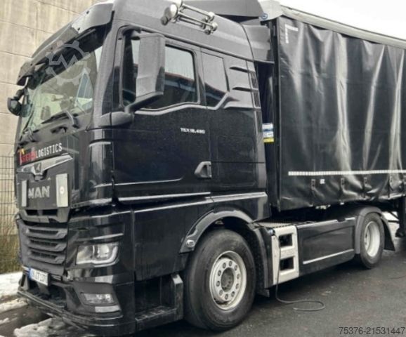Standard SZM MAN TGX 18.480 Unfallschaden/damaged Retarder