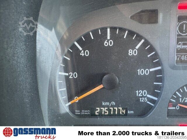 Tanker truck Mercedes-Benz Axor 1829 A 4x4, Willig Tank ca. 8500l, 2 Kammern