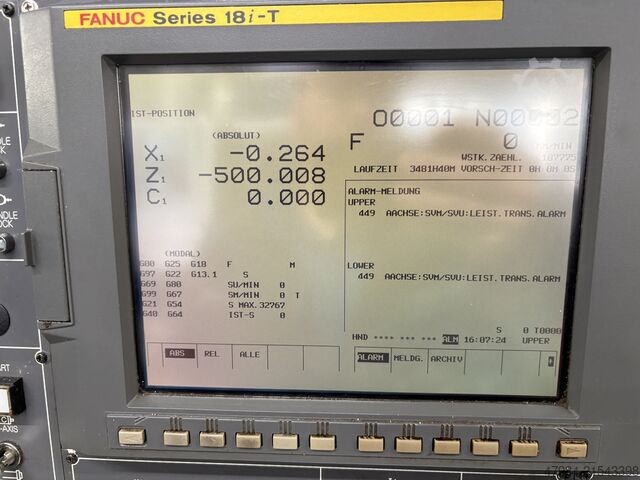 CNC-Drehmaschine Nakamura-Tome WT-250