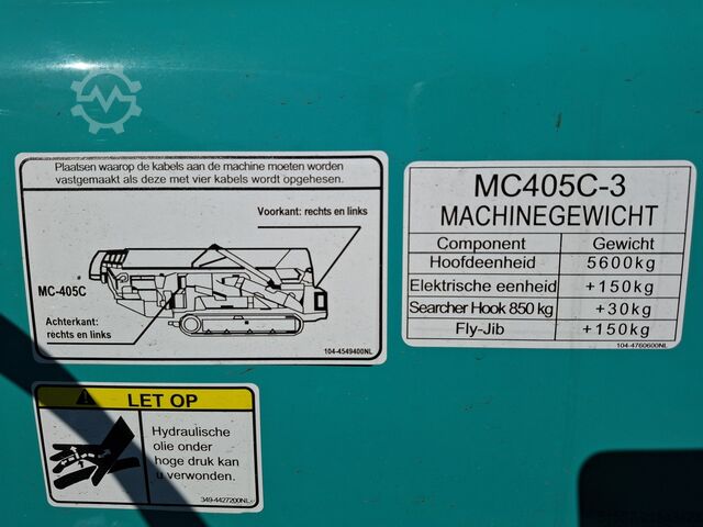 Raupenkran Maeda MC405C-3 Spider Crane | 2024 | 121h