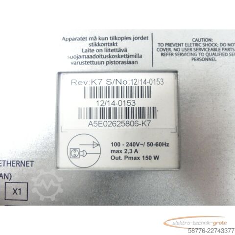 Komponente Siemens Simatic IPC627C / 6ES7647-6CB00-1AA0 Industrielles Box-PC SN SVPC7851972