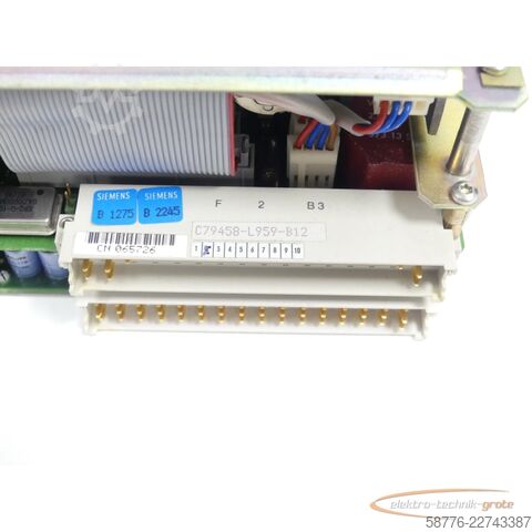 Komponente Siemens Simatic S5 CP580 6ES5580-3UA12 Baugruppe Version 1