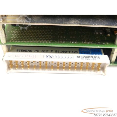 Komponente Siemens Simatic S5 CP580 6ES5580-3UA12 Baugruppe Version 1