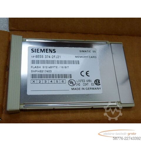 Komponente Siemens Simatic S5 Memory Card 6ES5374-2FJ21