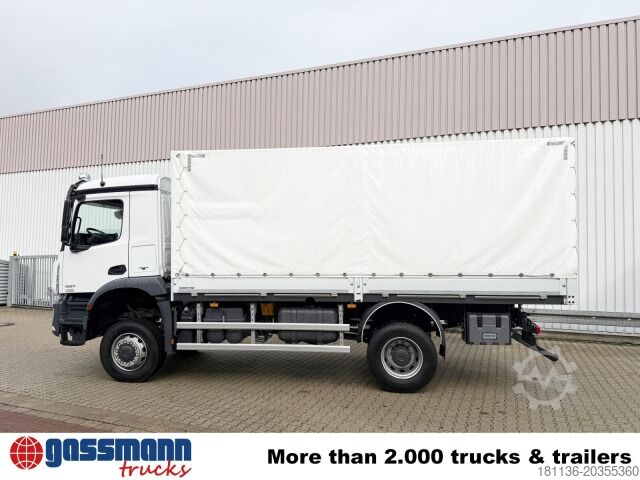 LKW mit Pritsche (offen) Mercedes-Benz Arocs 1827 A 4x4, Ex-Bundeswehr!