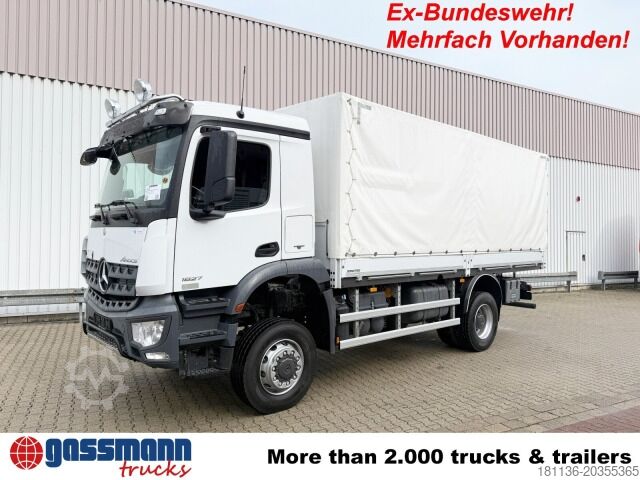 LKW mit Pritsche (offen) Mercedes-Benz Arocs 1827 A 4x4, Ex-Bundeswehr!