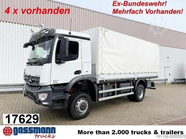 LKW mit Pritsche (offen) Mercedes-Benz Arocs 1827 A 4x4, Ex-Bundeswehr!