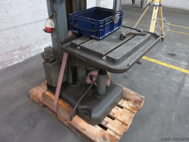Säulenbohrmaschine Webo Gradua 40 Säulenbohrmaschine Bohrmaschine + Spanntisch 380V