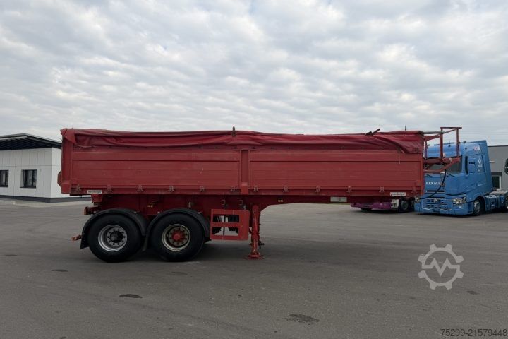 Dreiseitenkipper Auflieger Meusburger MPS-2 Kipper / Swiss-Vehicle