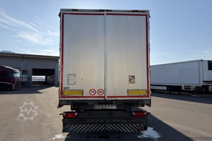 Auflieger mit Pritsche & Plane  S34DAC3 Plane / Swiss-Vehicle