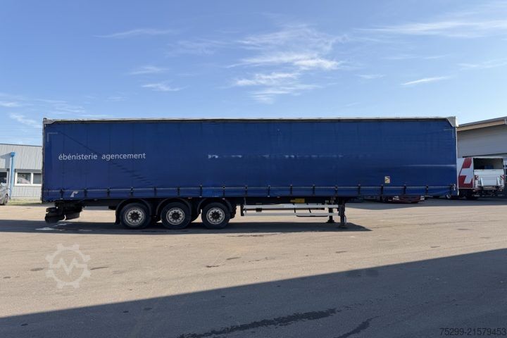 Auflieger mit Pritsche & Plane  S34DAC3 Plane / Swiss-Vehicle