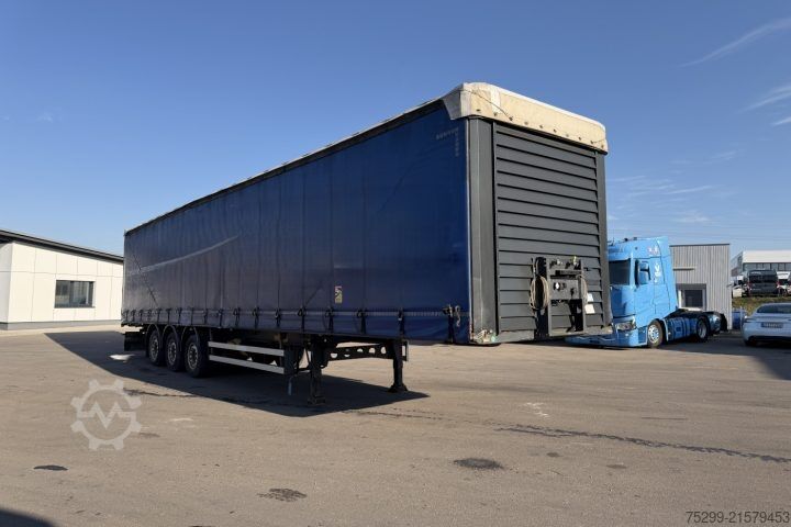 Auflieger mit Pritsche & Plane  S34DAC3 Plane / Swiss-Vehicle