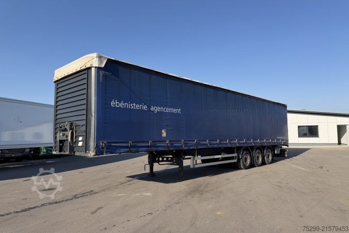 Auflieger mit Pritsche & Plane  S34DAC3 Plane / Swiss-Vehicle