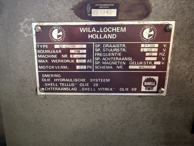 Hydraulische Tafelschere Wila HS 205-4