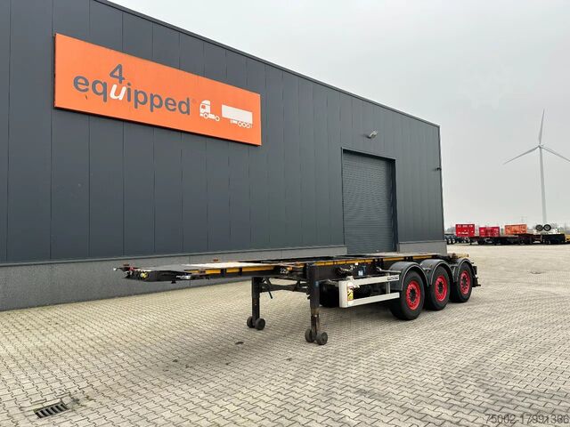 Container transportation Burg 20FT ADR (EX/II, EX/III, FL, AT) Chassis, Empty...