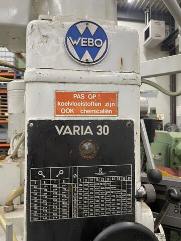 Ständerbohrmaschine Webo Varia 30