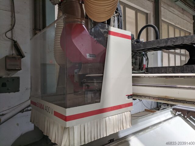 Bearbeitungszentrum mit Kantenverleimung IMA BIMA 400 V