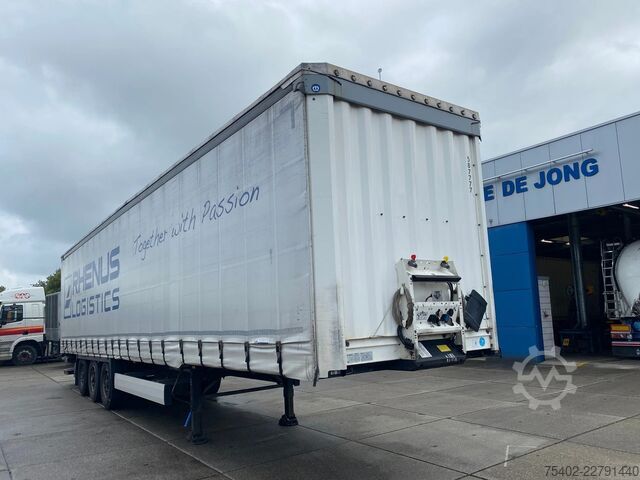 Box body Krone SD Tautliner / Boorden / Dhollandia Laadklep / ...